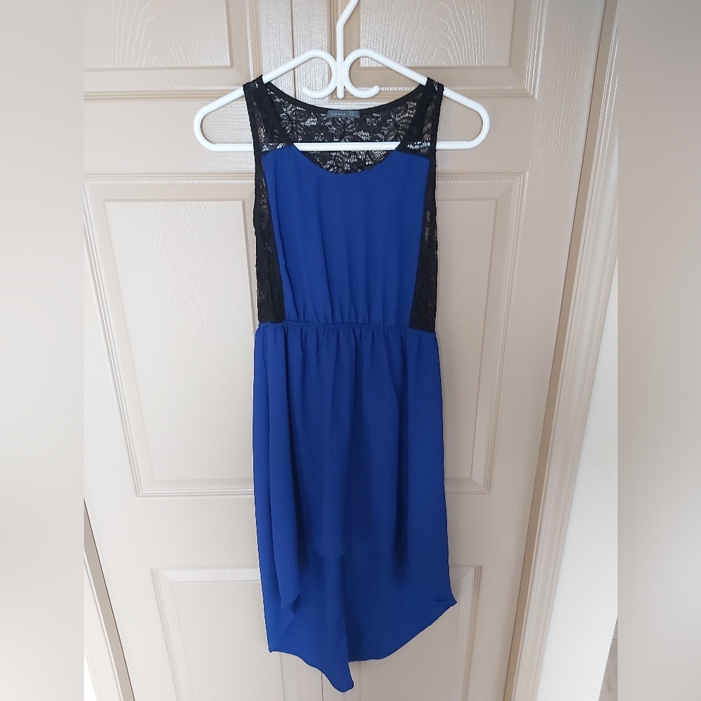 Soprano Sleeveless Lace Detail Dress
